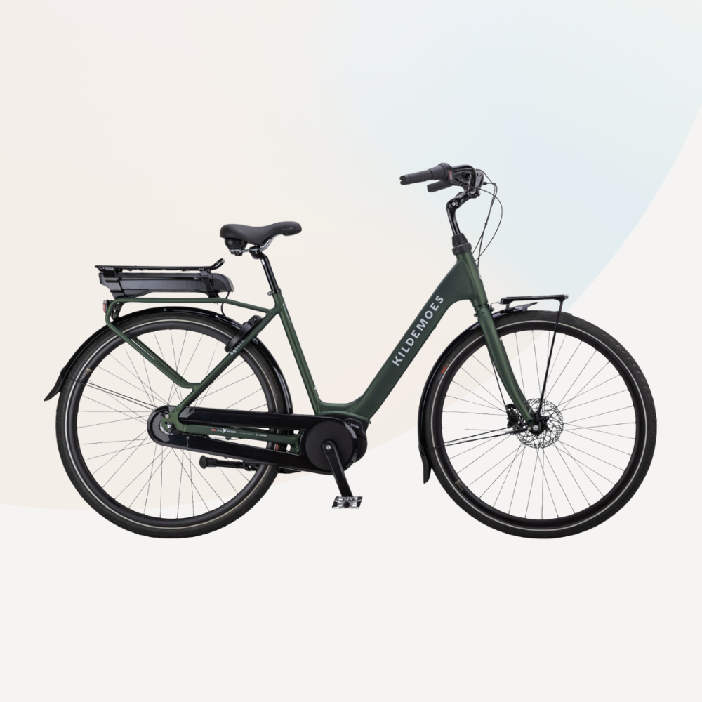 Kildemoes Egholm Bosch dame elcykel grøn