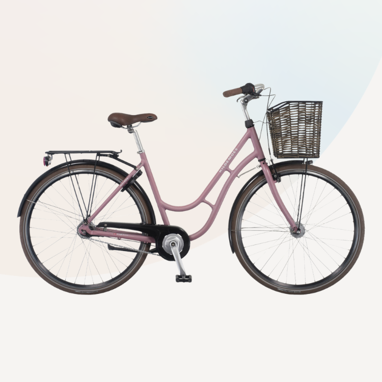 Kildemoes Nordby, damecykel, Ancient rose matt, 47 cm